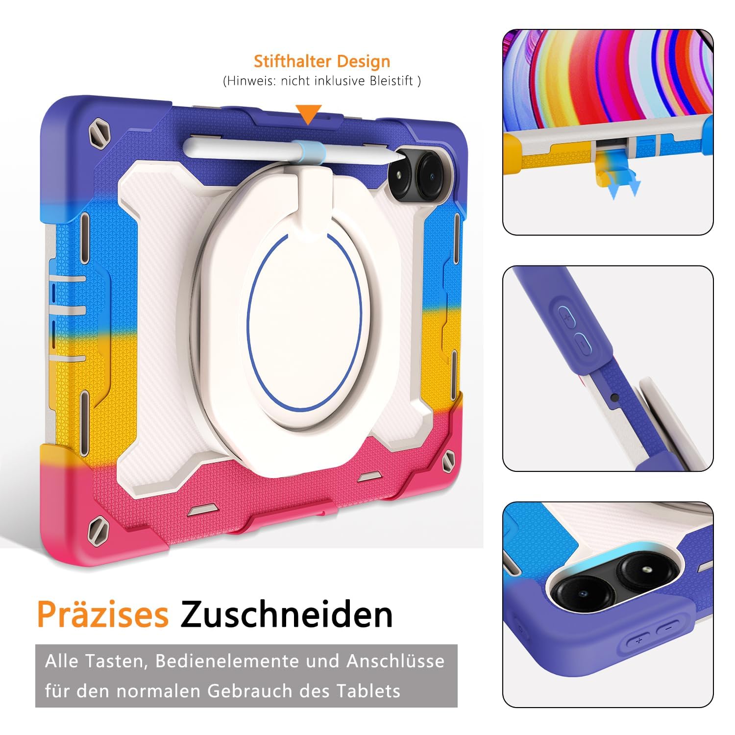 ROISKIN Hülle für Xiaomi Redmi Pad SE 2023 11 Zoll
