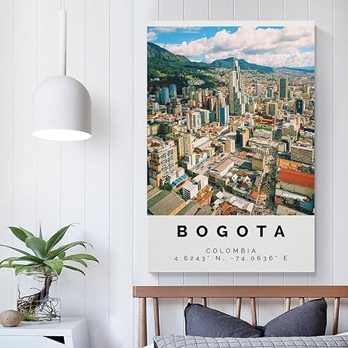 Miniatura 5 de Póster de Bogotá, impresión colorida de Bogotá, arte de pared de Bogotá, decoración de fotos de Bogotá, impresión de viaje de regalo de Bogotá,