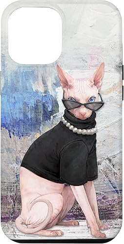 Funda para iPhone 12 Pro Max Posh Sphynx