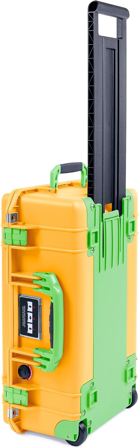 Pelican 1535 Air Case Replacement Lime Green Trolley