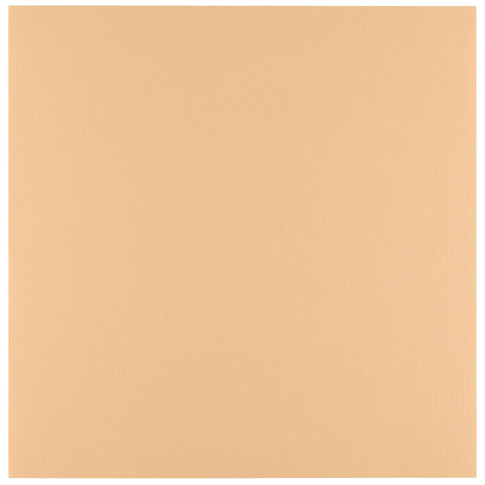 Vaessen Creative Linen Cardstock 12 x 12-25 pcs - Parchment (Beige) - 250 GSM Coloured Paper - Card Making Supplies for Scrapbooking and Crafting