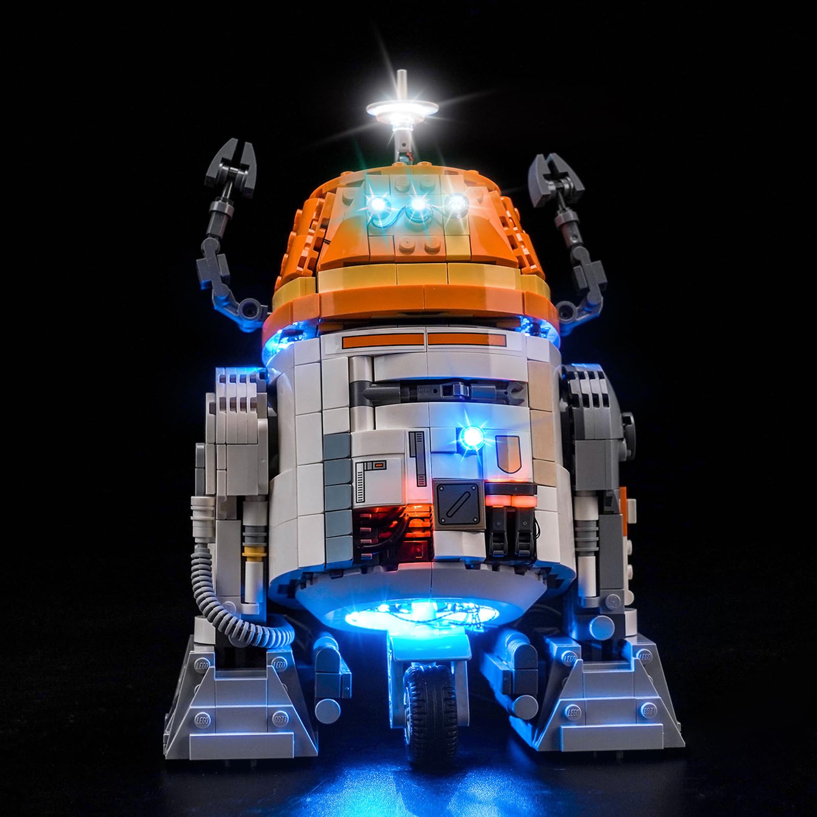 LocoLee Light kit Compatible with Lego 75416 Chopper (C1-10P) Astromech Droid - No Model Only Light, LED Lighting Accessories Compatible with Lego