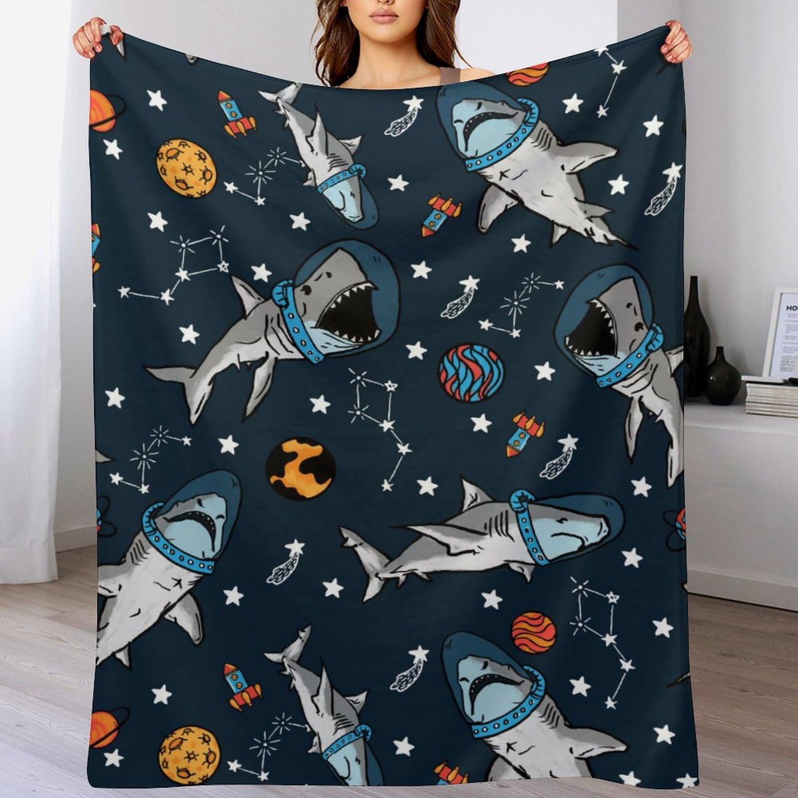 ぬいぐるみとケット SHARK BLANKET BL【if Home】の通販｜東京