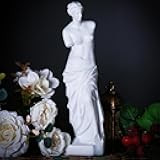A.F.N.A.L Venus de Milo Statue Tabletop Decoration Gift, Greek & Roman Mythology Classical Goddess Indoor Decor for Home & Office, Aphrodite Replica Resin Sculpture Art from The Louvre, 11