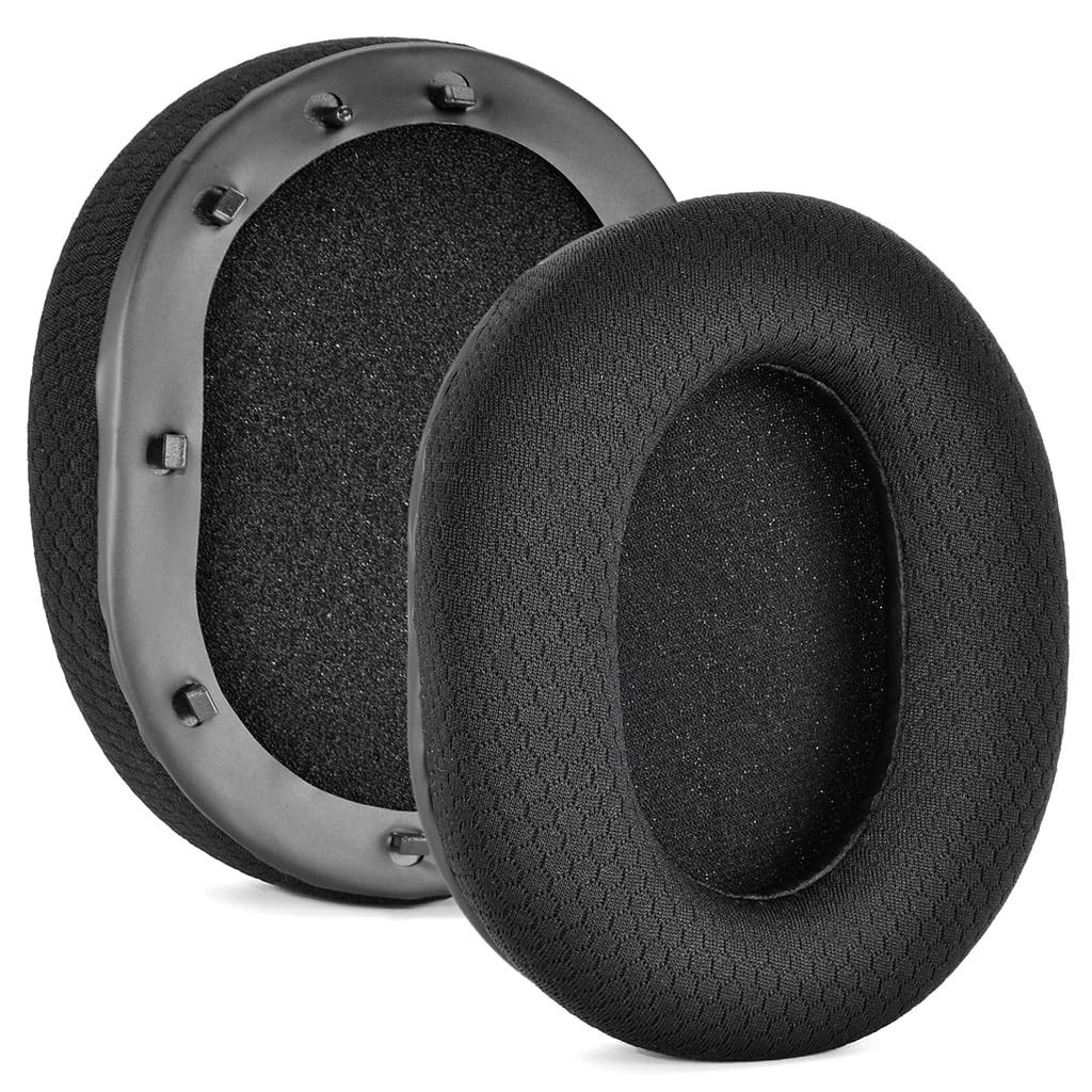 Almohadillas de reemplazo, Funda de cojín ligera for los oídos, transpirable, for auriculares suaves de repuesto(Rose)