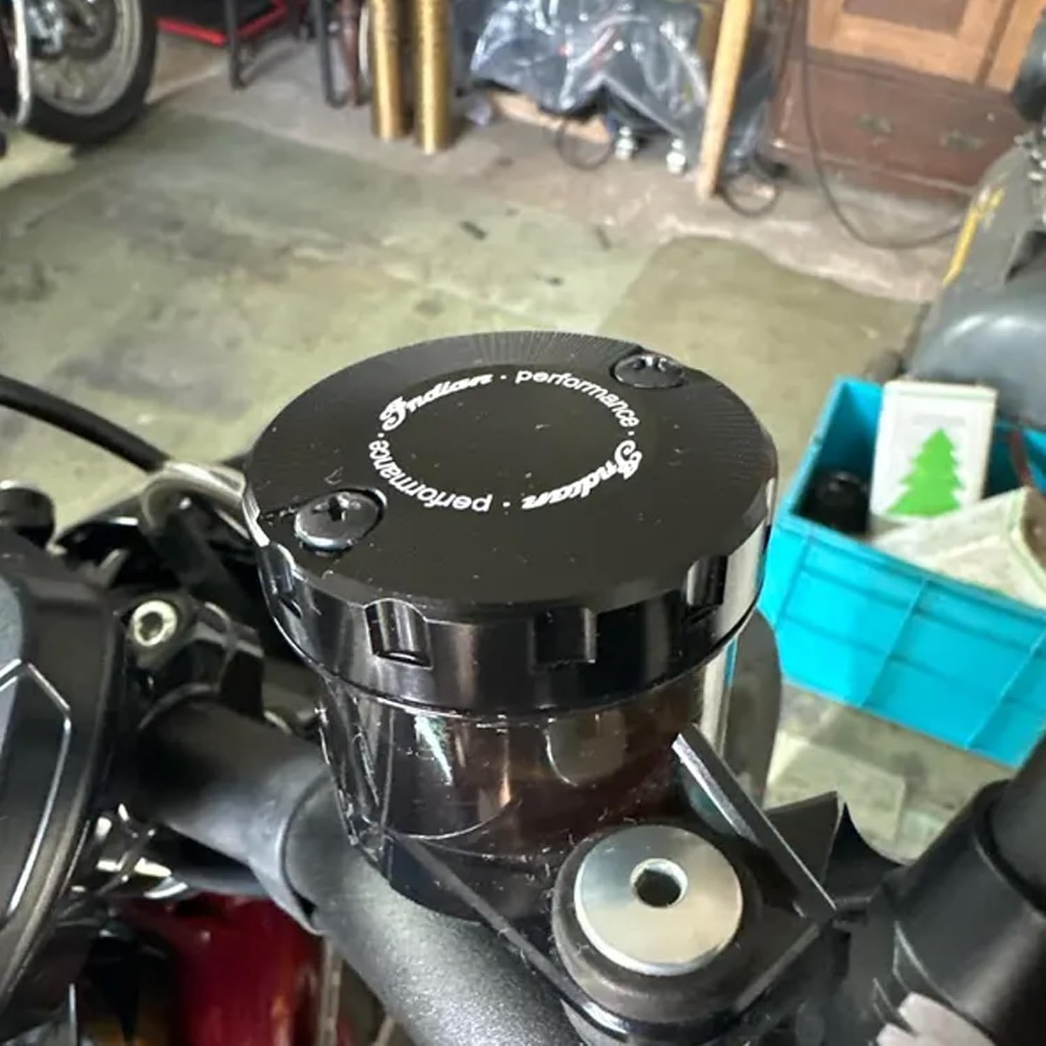 Compatible with Indian FTRX100 FTR1200 FTR X100 1200 2019-2025 Aluminum Motorcycle Accessories Front Rear Brake Fluid Reservoir Cover Cap (Black)