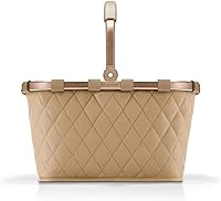 Vista 105 de reisenthel carrybag twist coffee - Sturdy shopping basket with plenty of storage space and practical inner pocket - water-repellent