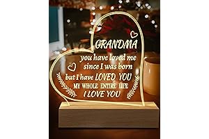 Engraved Night Light, Grandma Gifts from Grandchildren