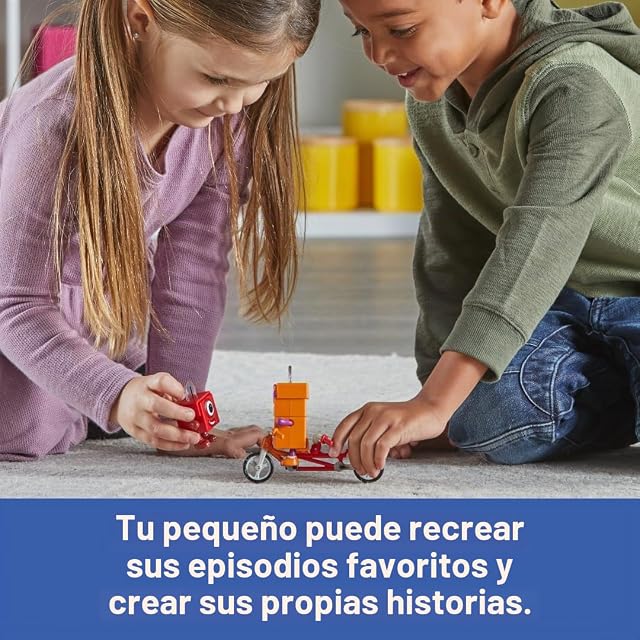 Foto 3 de 8 de Learning Resources La Aventura en Bici de los Numberblocks Uno y Dos, Juguete Oficial Coleccionable