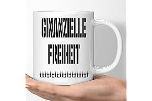 Humorous Ginanzielle Freiheit Gin Glass: A Whimsical Gift for Gin Aficionados