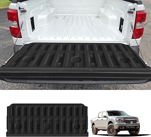 Vista 51 de LASFIT Tapete de cama para Toyota Tacoma 2024-2026 (6 pies, cama de 6 pies) Cama de camioneta, Forro de cama de automóvil de 6 pies para todo clima