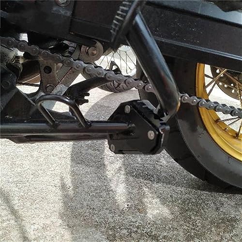 Miniatura 7 de Motorcycle Side Stand Extension Plate Kickstand Enlarge Accessories for Yamaha MT07 MT 07 MT-07 2014 2019 2018 2020 2021 (Color  Red)