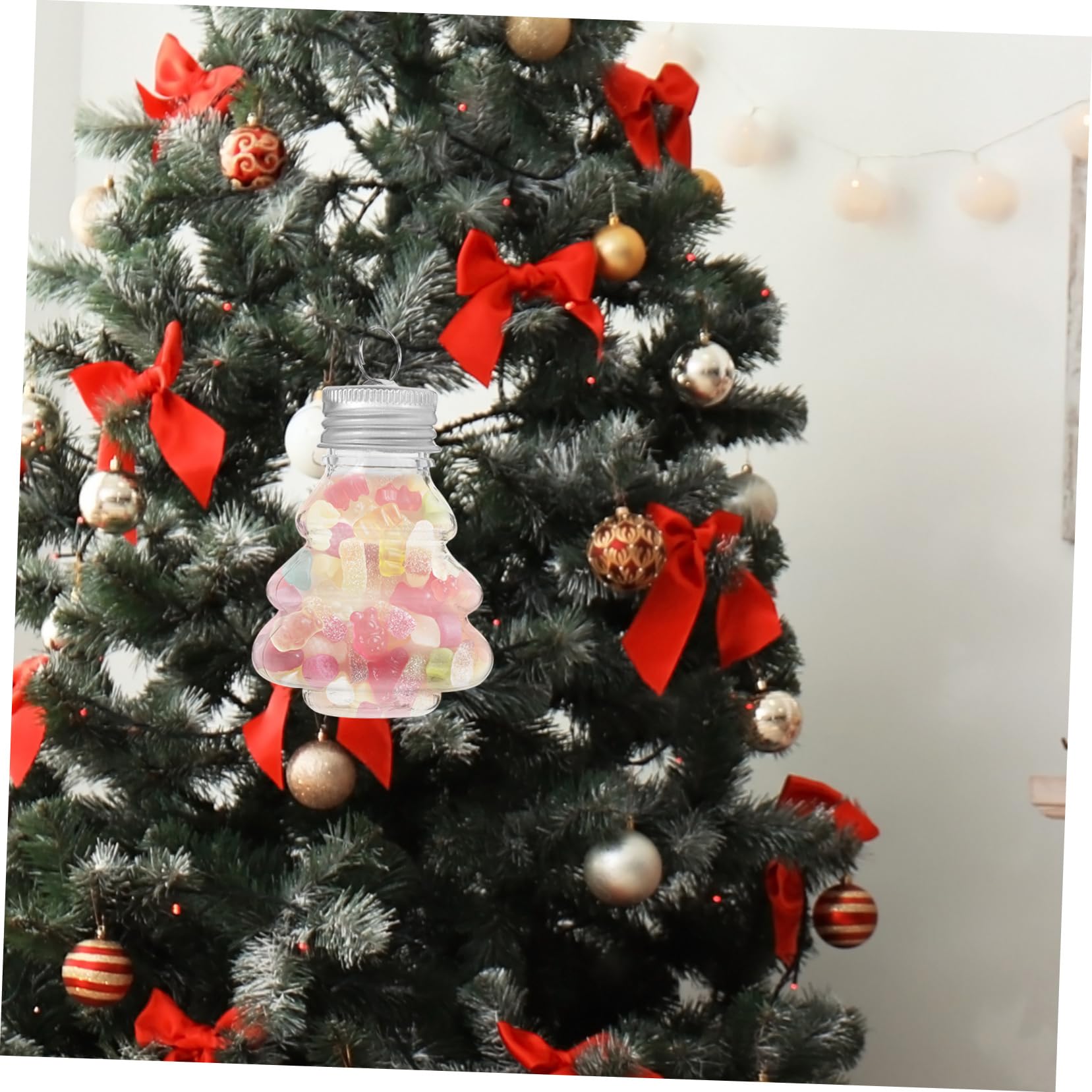 Amazon.co.jp: BIUDECO クリスマスツリー型ジュースボトル 10個セット