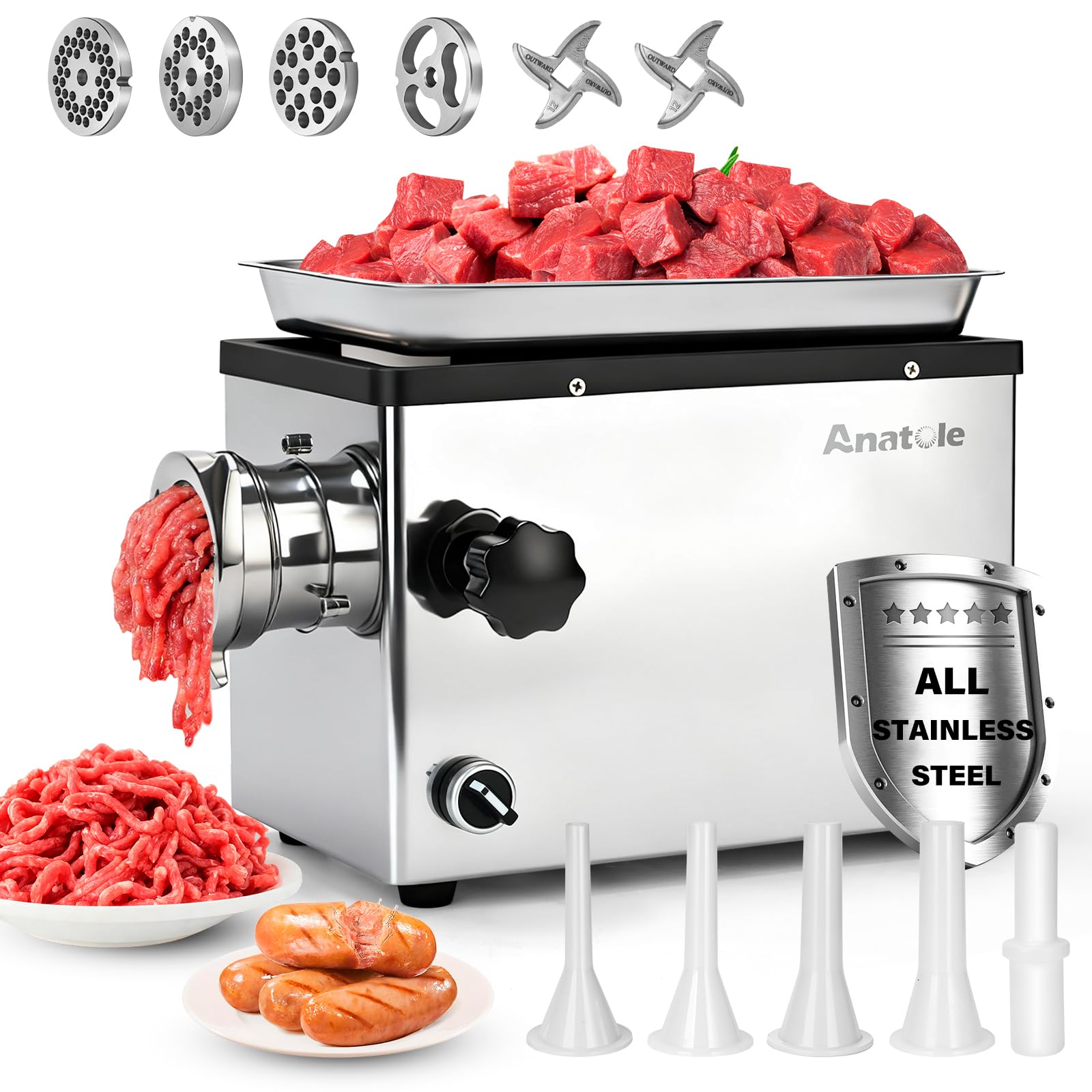 Anatole Electric Meat Grinder