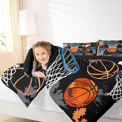 Miniatura 117 de Castle Fairy Juego de ropa de cama de béisbol, tamaño matrimonial, juego de edredón de 3 piezas para niños, niños, adolescentes, decoración