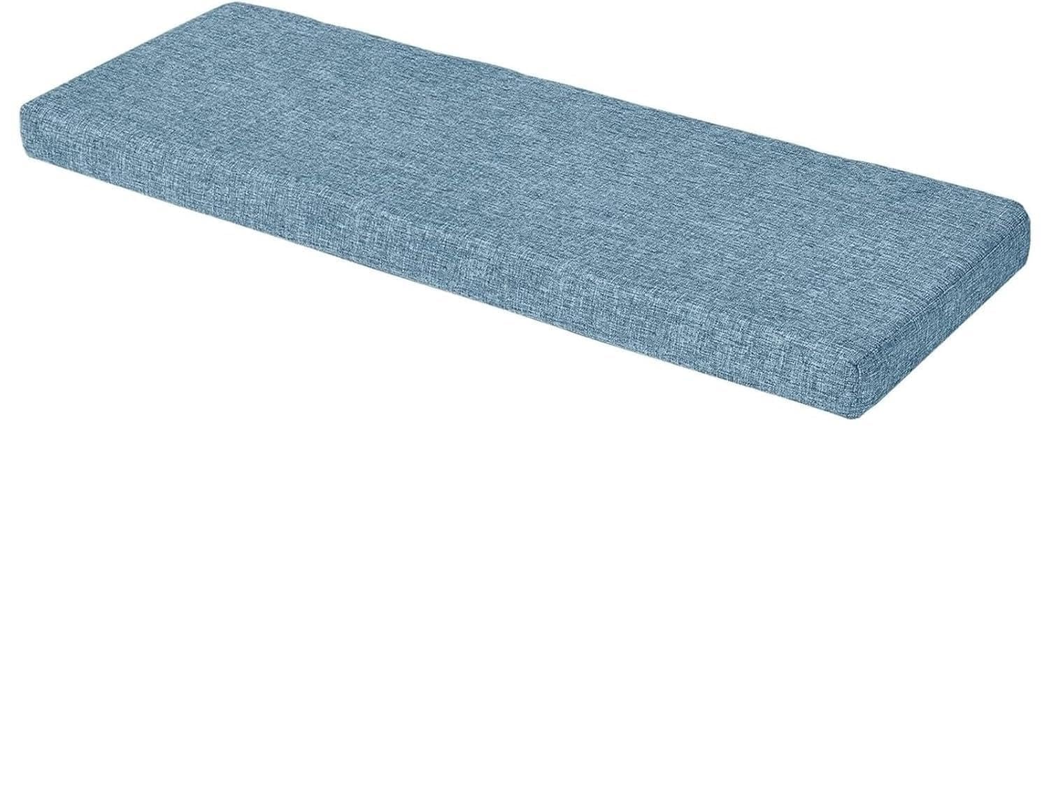 Coussin en lin lavable de 5 cm d'épaisseur avec finitions haut de gamme pour mobilier sur mesure