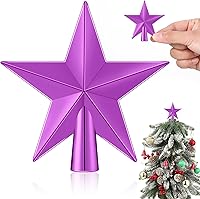 Vista 14 de Hanaive Estrella para la Copa del Árbol de Navidad Mini Estrella Pequeña para la Copa del Árbol para Árbol de Navidad Adornos de Estrella