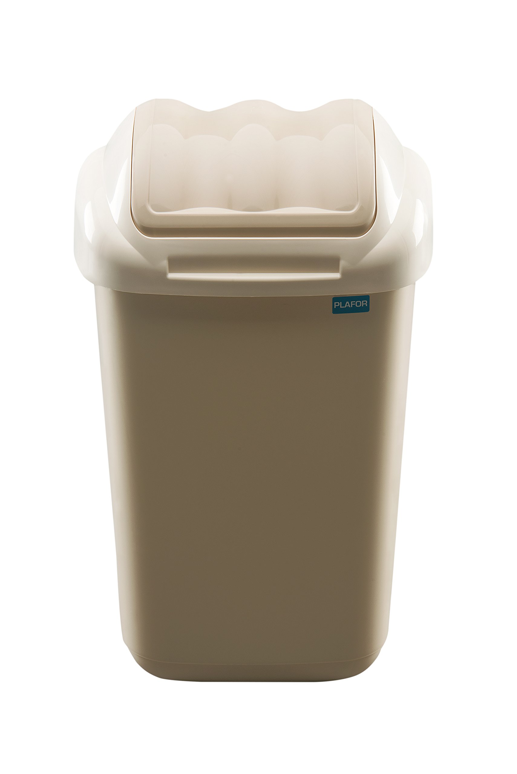 Poubelle 30 l Wave de couleur cappuccino pour une gestion efficace de vos déchets