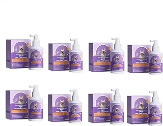 Flashstar Pet Clean Teeth Spray, 2023 New Pet Clean Teeth Cleaning Spray for Dogs & Cats, Pet Oral Spray Clean Teeth, Petclean No Brushing Pet Oral Care Spray (8Pcs)