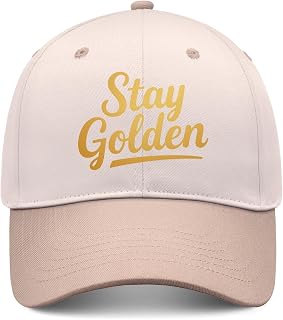 Western Baseball Cap For Men Women, Positive Gift Hat, Two Tone Snapback | Positive Quote Gifts for Men & Women, Adjustable, Trendy Slogan Print, Daily Outdoor Headwear, Lightweight Breathable