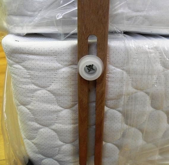 2 X Bed Headboard Bolts Screws Plastic Washers For Divan Bed Set M8 Amazon Co Uk Diy Tools