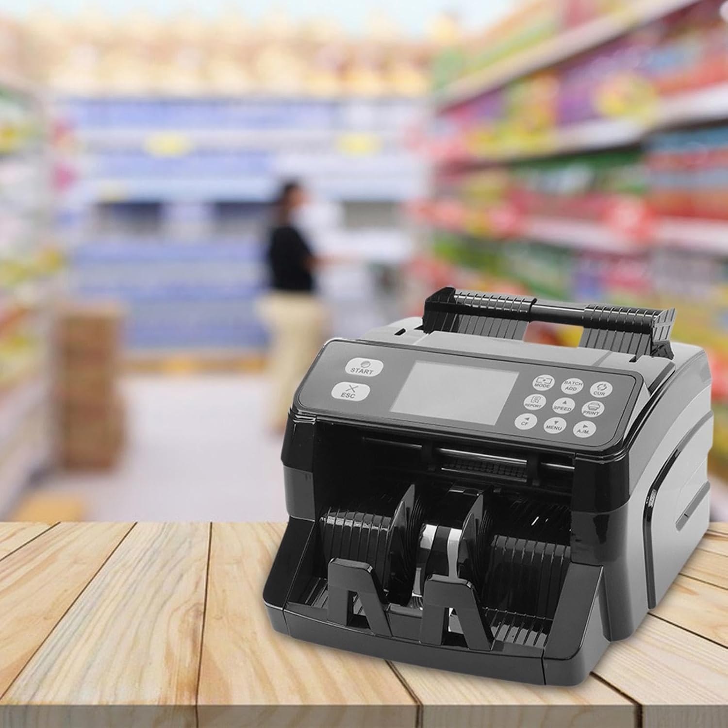 マネーカウンターマシン、米ドル/ユーロ/GBPマネーカウンター、混合額面、ビジネス紙幣計数機向け高速計数速度 Ｏｓｈｈｎｉ  マネーカウンターマシン、米ドルユーロギガビットマネーカウンター、混合金種、ビジネス紙幣計数機用の高速計数速度 Amazon | Tamodeix 紙幣  ...