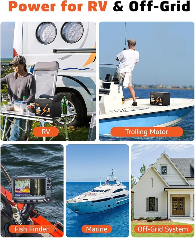 Batería LiFePO4 12V 100Ah Ciclo Profundo Grupo 31 miniatura 6