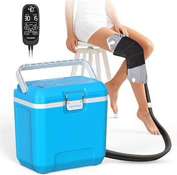 Programmable Timer Ice Machine for Knee After Surgery w/Temp Disp