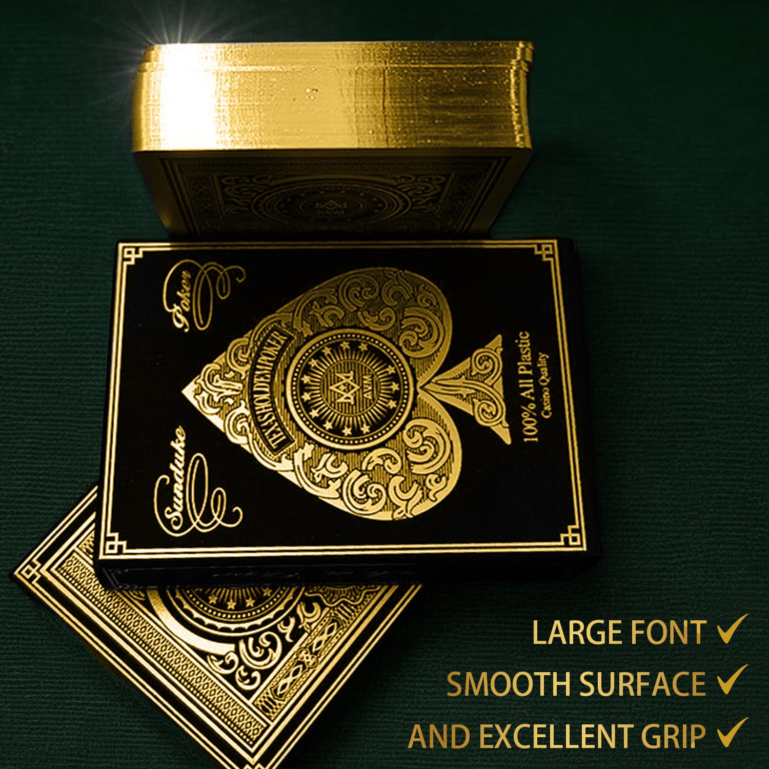 VLYX Waterproof Plastic Playing Cards - Image 3