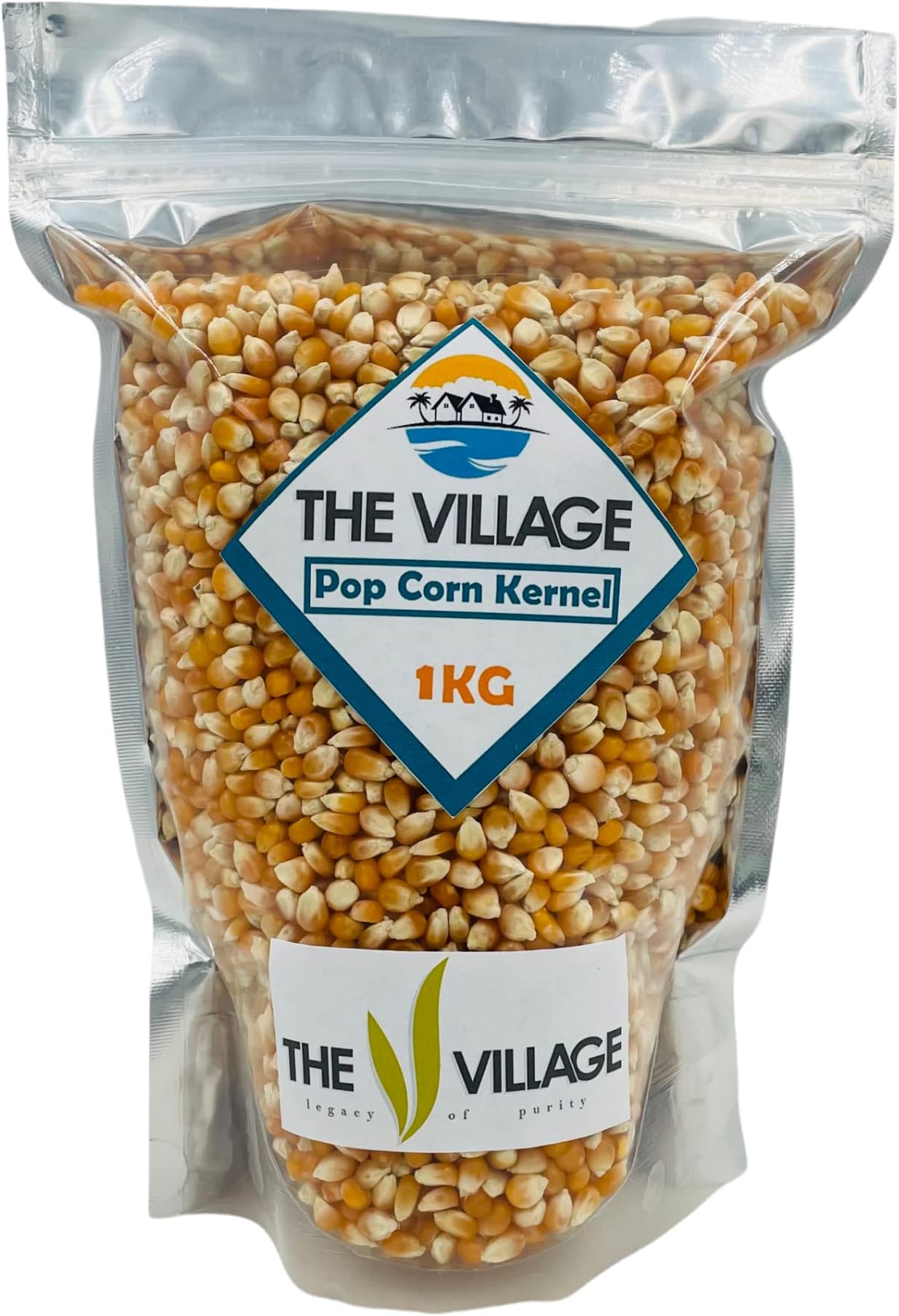 Popcorn Kernels Seeds Corn Kernels Popping Seeds Extra Soft Popcorn kernels Makka (Makai) - 1kg