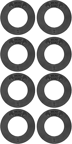 Micro Gainz - Juego de discos de peso olímpicos fraccionales, 8 piezas, 50 libras de peso olímpico con bolsa, diseñado para pesas olímpicas para