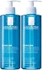 La Roche-Posay Effaclar Gel Facial Cleansing Gel 400 ml, 2 Pieces