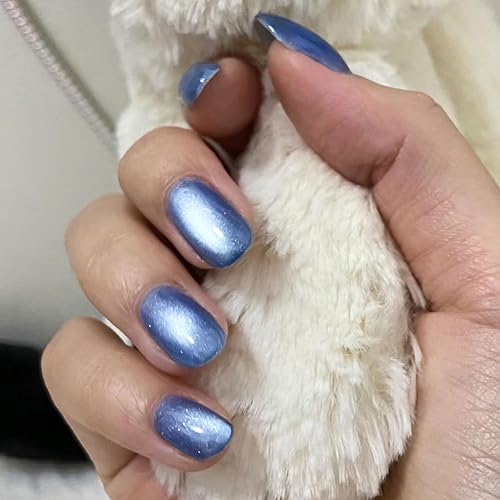 Miniatura 8 de Planet - Esmalte de uñas de gel de ojo de gato, esmalte de gel de gelatina para gatos con barra magnética, diseño de ojos de gato magnético de