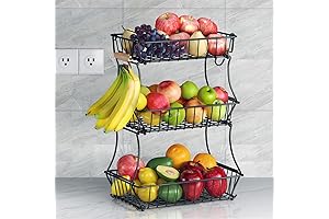 Wetheny Fruit Basket Otra Tier 3 Kitchen Storage