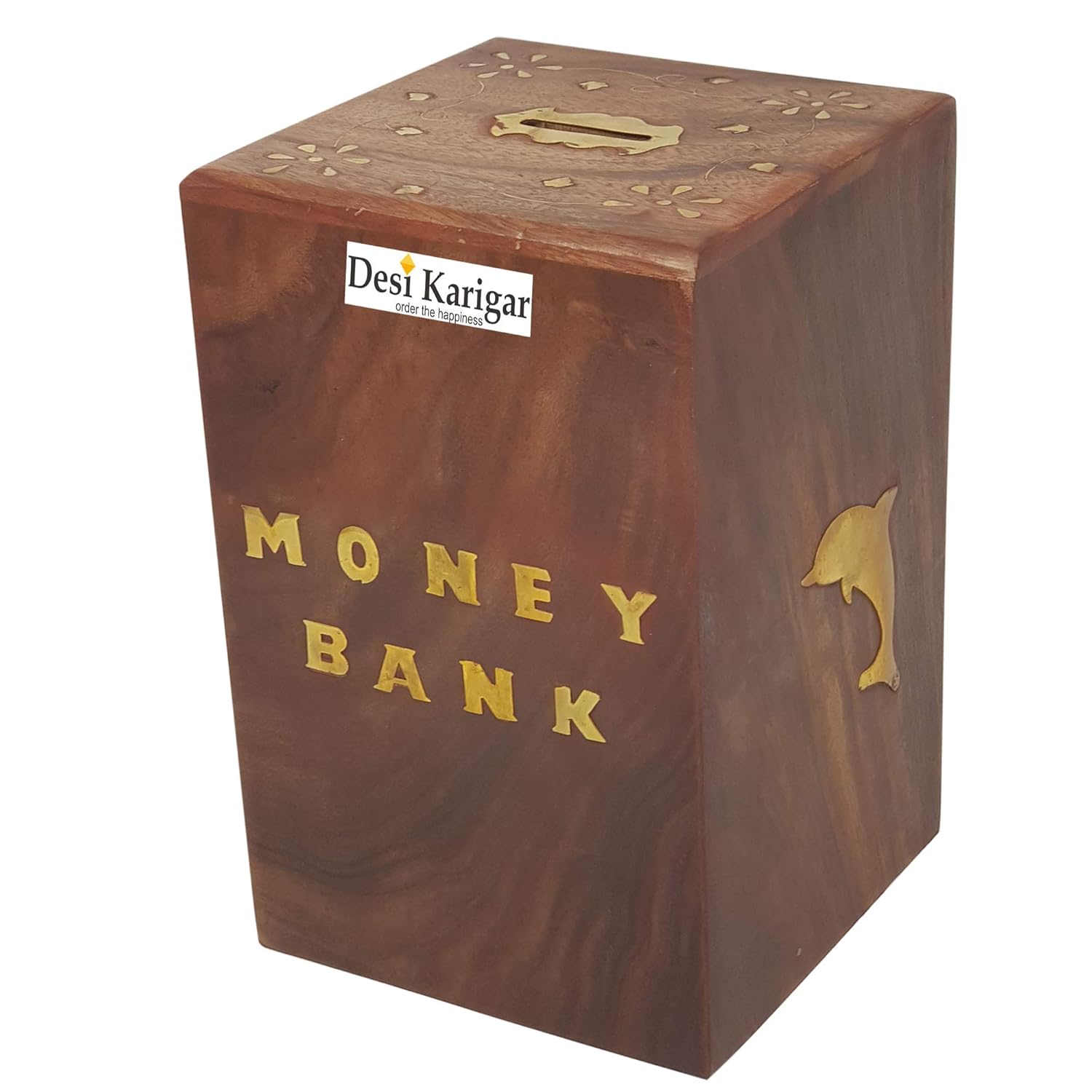 Desi Karigar Beautiful Brown Money Bank Amazon.in Toys & Games