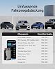 TOPDON Carpal-A OBD2 Diagnostic Device with Bluetooth and 6 Reset Services Diagnostic Device Car with Full System Diagnostics for All Vehicles Car OBD2 Scanner for iOS Android 1 Year Free