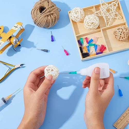 Miniatura 6 de 90 agujas dispensadoras de punta roma con aguja roma Luer Elbow Blunt de 1 pulgada 0.5 pulgadas, aguja dispensadora de líquidos industrial, aguja de