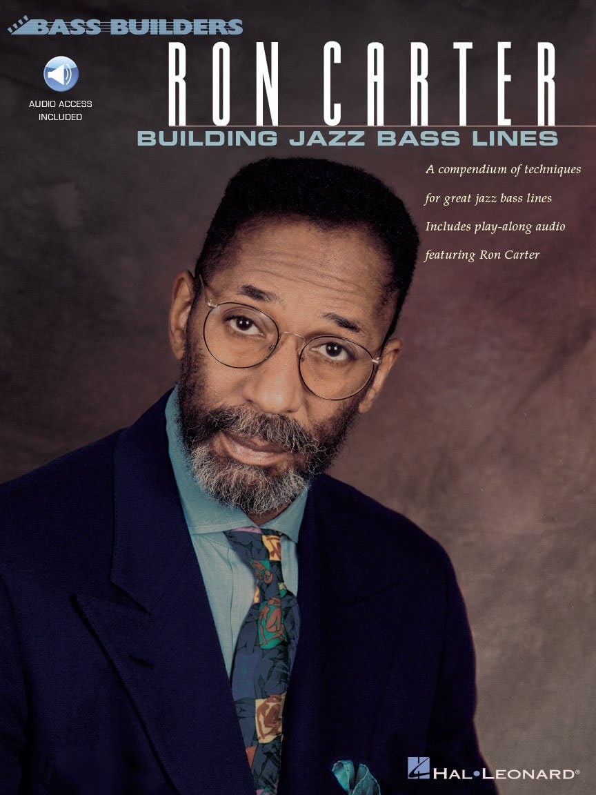 Ron Carter - Building Jazz Bass Lines Book/Online Audio