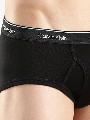 Miniatura 6 de Calvin Klein Calzoncillos tipo brief clásicos de algodón para hombre, paquete de 3
