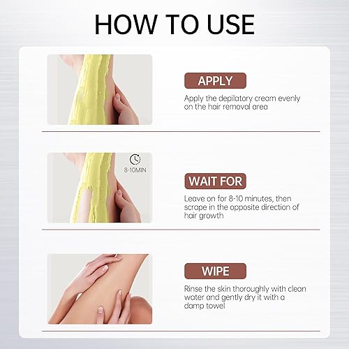 Miniatura 6 de VGO Gel de bikini sin dolor para mujeres y hombres, depilación no deseada para todo tipo de piel, 4.06 onzas