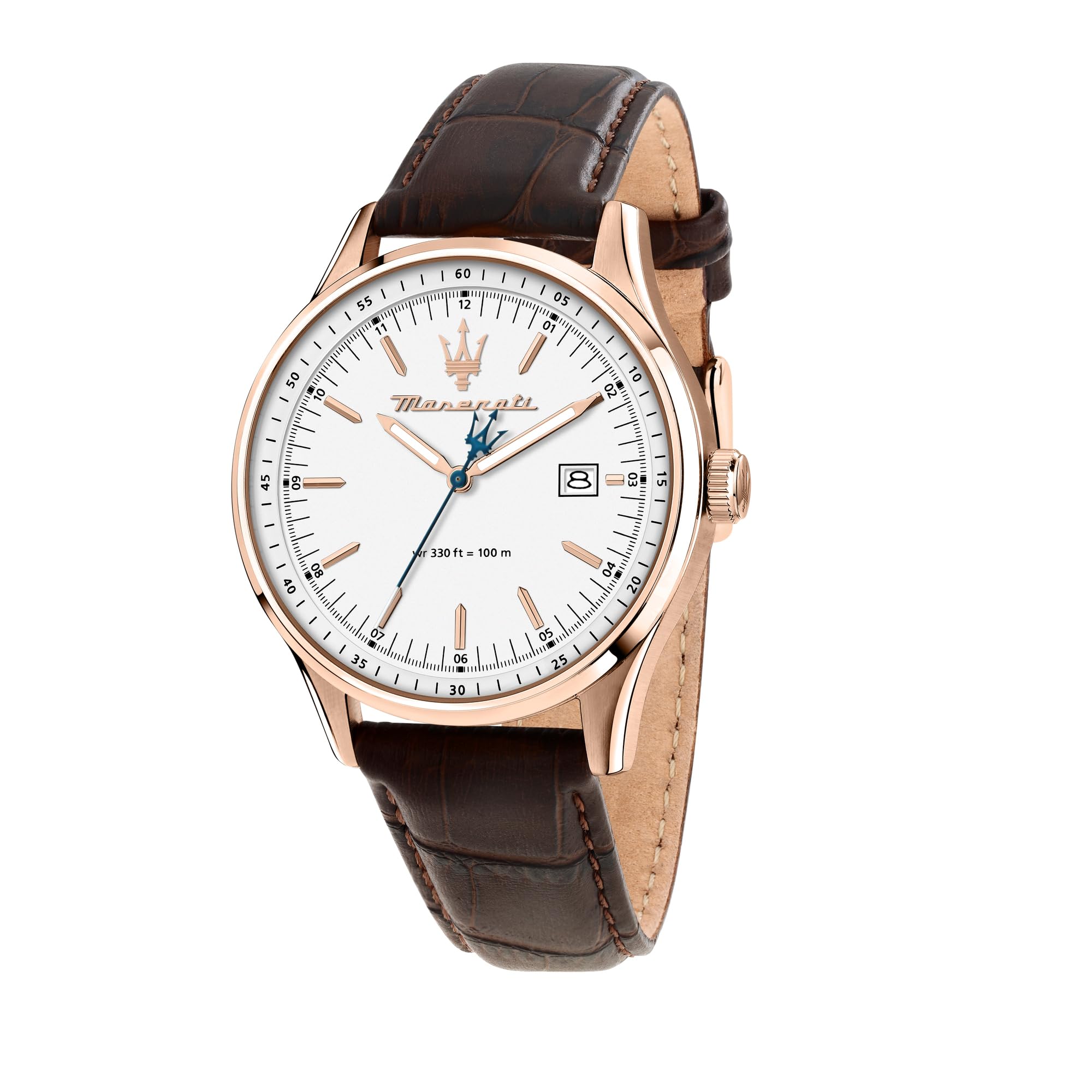 Maserati Orologio Uomo, Tempo, Data, Analogico, 42 mm, Collezione SORPASSO, Regalo Laurea - R8851124002