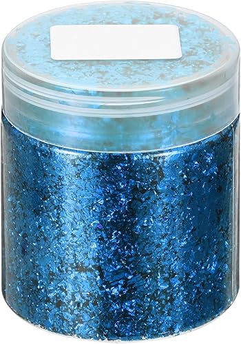 uxcell Copos de lámina dorada para resina, copos de lámina metálica de 0.11 onzas, copos de lámina dorada de imitación para arte de uñas, arte de