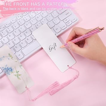 Pink Secret Diary with Lock for Kids | UV Leather Journal with Lock Kid Password Journal Notebook Kit with Pen Bookmark for Back to School Birthday Festival Present