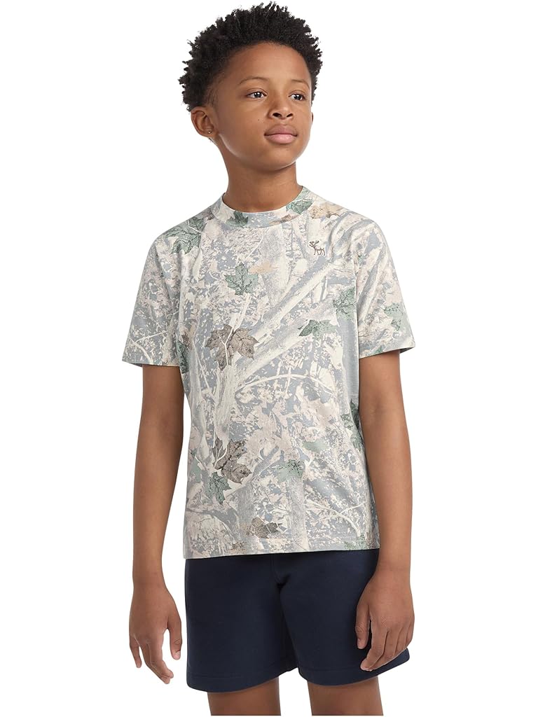 Gray Abercrombie & Fitch Short Sleeve Essential Tee (Big Kid)