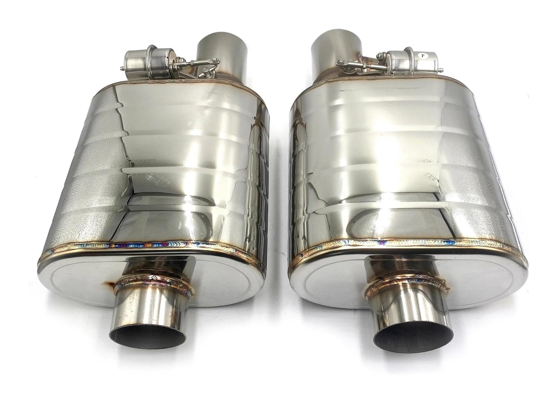 50mm 可変バルブ タイコ マフラーサイレンサー 音量調整 負圧 