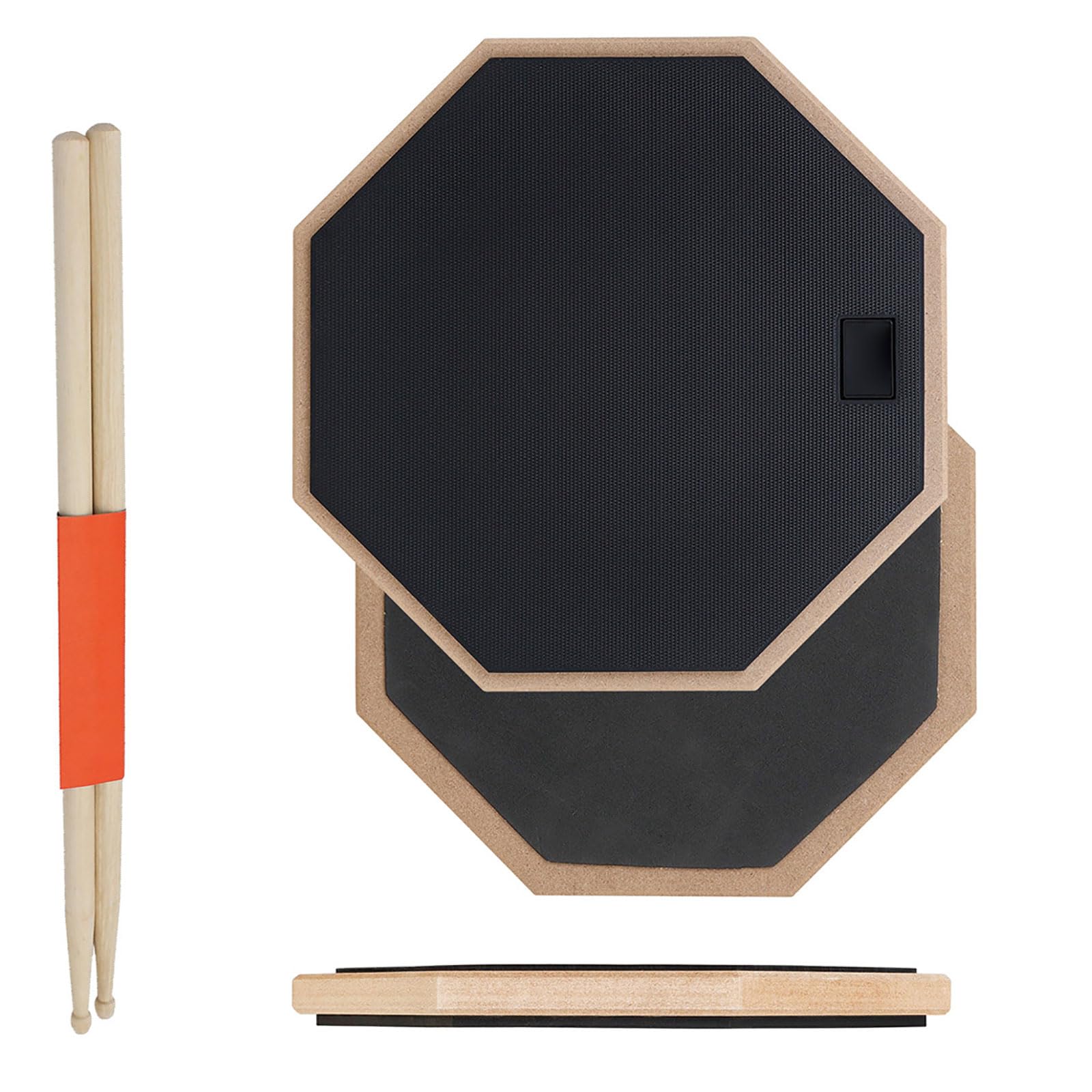 Combo per esercizi per batteria reversibile da 12 pollici, ideale per principianti e professionisti con accessori Accessori per batteria per principianti
