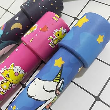 Amazon | 子供のための12PCSのポータブルなカラフルなレトロで