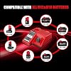 Reemplazo para cargador Milwaukee M12 y M18 48-59-1812 48-59-1810 48-59-1808 5