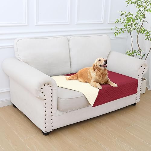 Miniatura 96 de hyha Manta impermeable para perro, manta suave para cama de perro, manta para mascotas, funda de sofá impermeable lavable para perros, fundas Gris