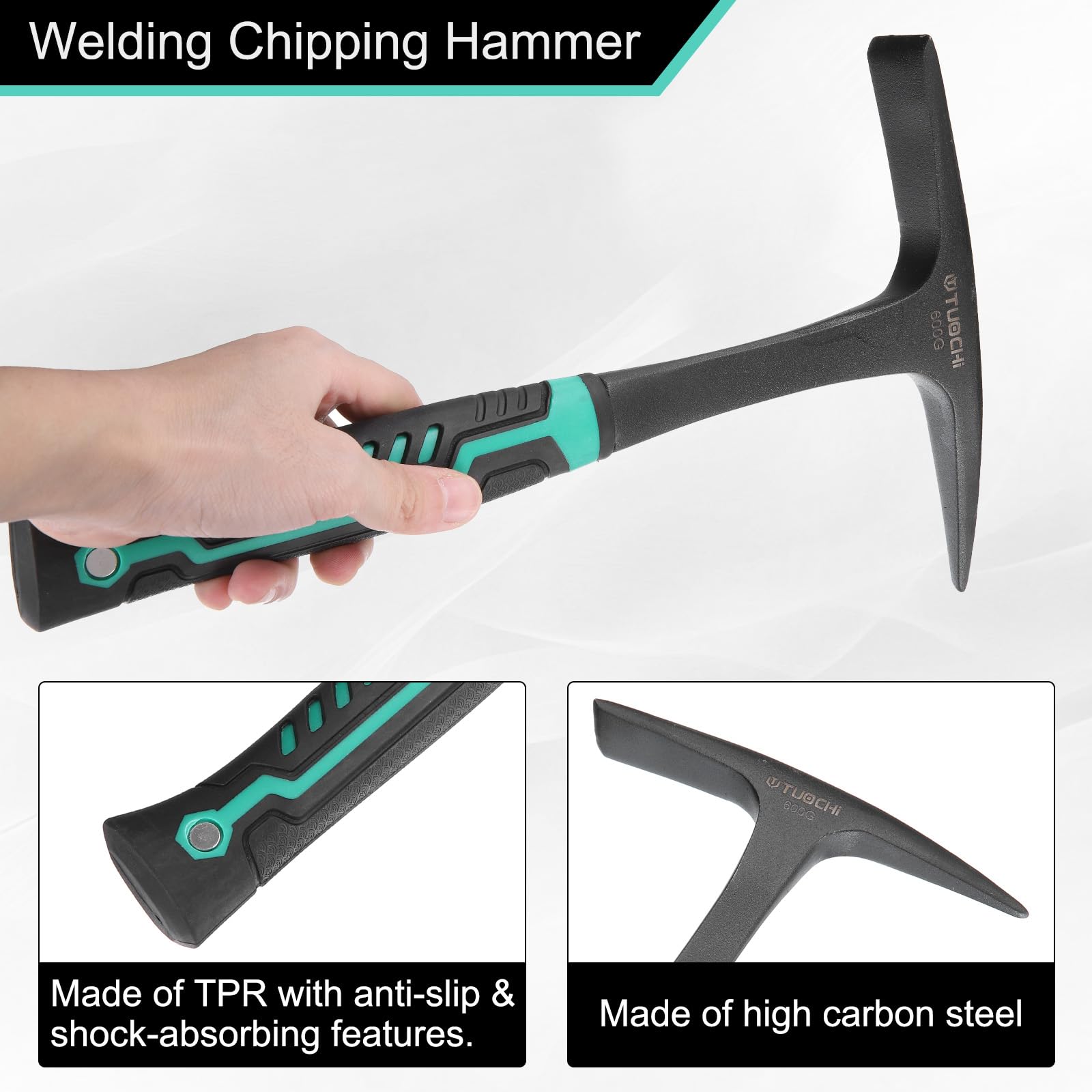 HARFINGTON Welding Hammer - Slag Removal Tool -4 HARFINGTON Welding Hammer - Slag Removal Tool -4